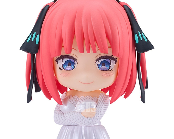 良笑社推出黏土人2371號《五等分的新娘~》中野二乃 婚紗Ver.
