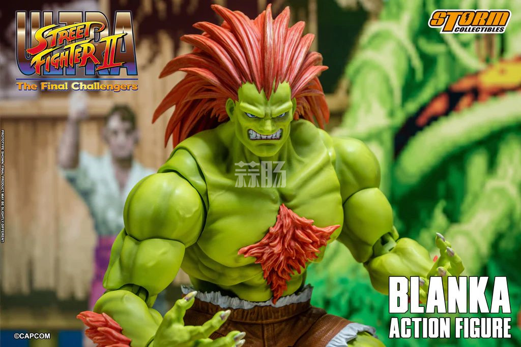 Storm Collectibles推出《終極街頭霸王2》布蘭卡 可動(dòng)人偶