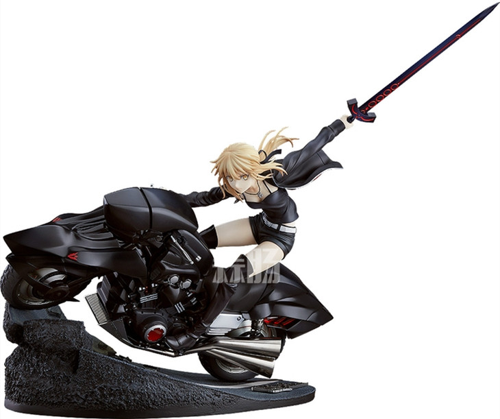 良笑社再版《FGO》Saber/阿爾托莉雅[Alter]&黑甲騎兵1/8手辦
