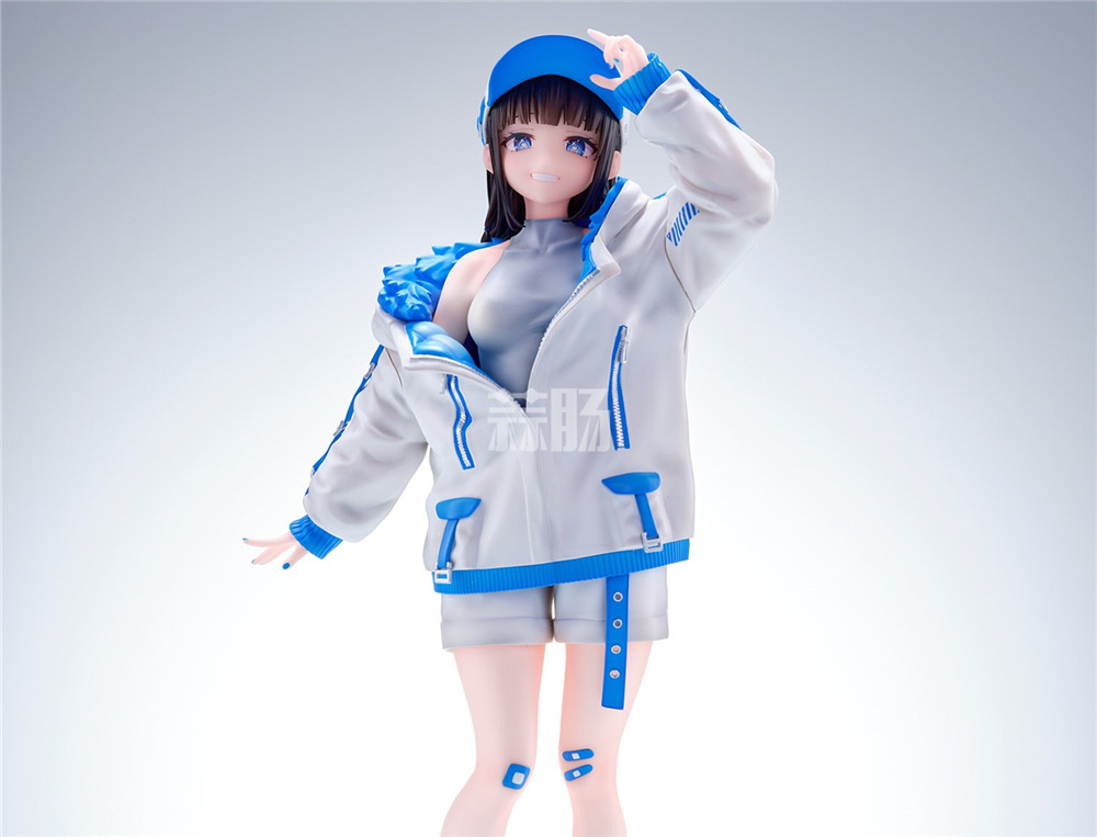 OMAHA推出真白K大原創角色插畫“壹色青藍”1/7手辦