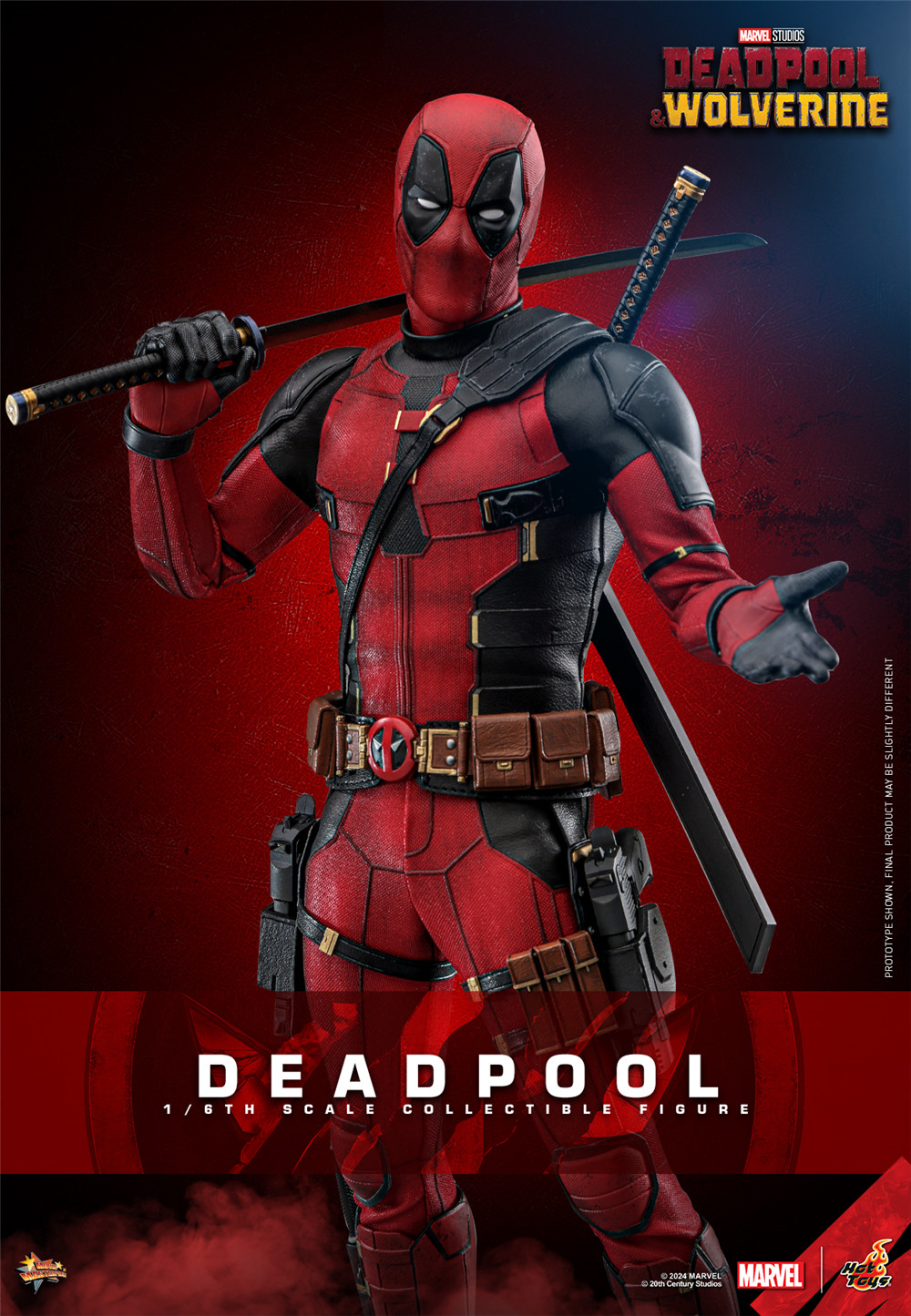 Hot Toys于2024 ChinaJoy率先發售重磅現貨死侍1:6人偶