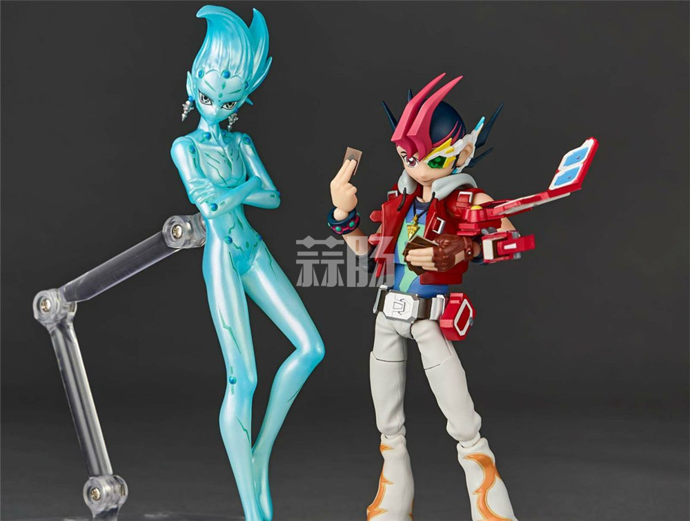 海洋堂推出轉輪科技《游戲王ZEXAL》九十九游馬&星光體 可動人偶