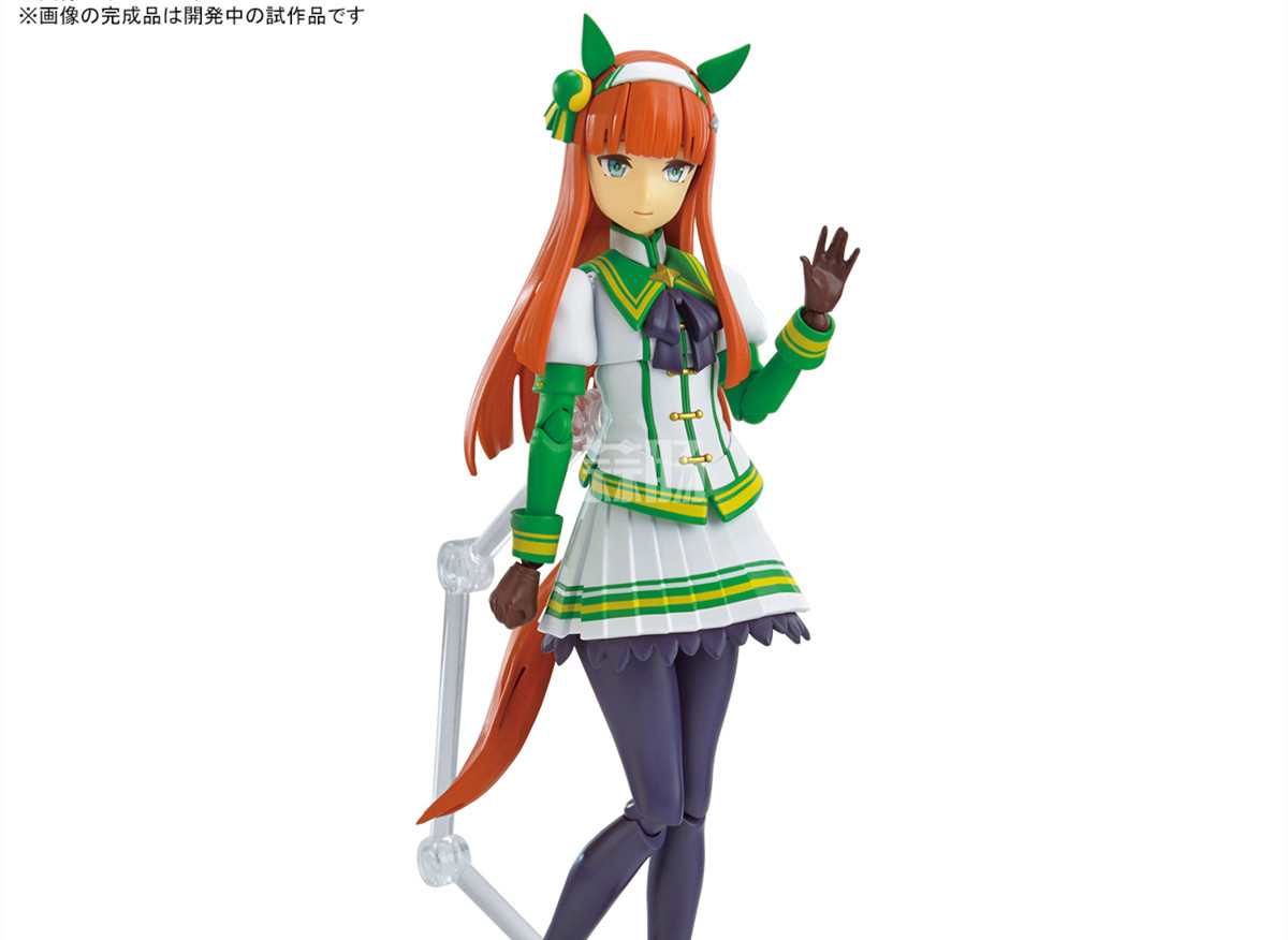 萬代推出FRS《賽馬娘》無聲鈴鹿 拼裝人偶
