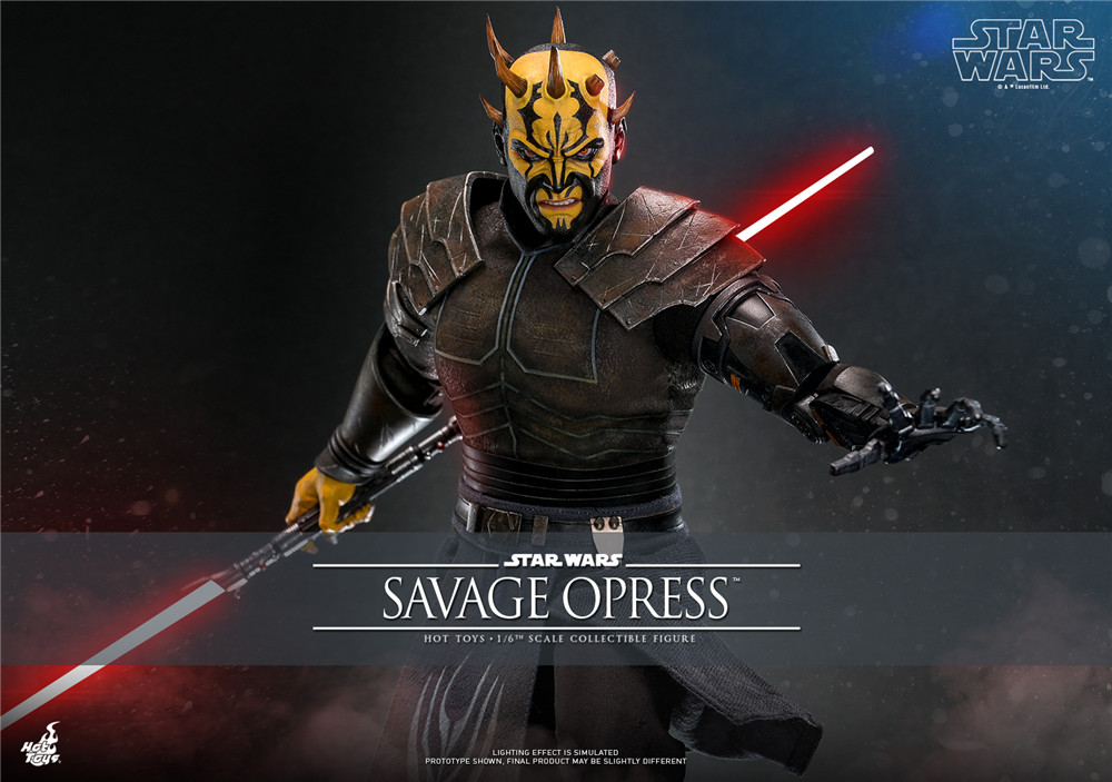 Hot Toys推出《星球大戰：克隆人戰爭》薩瓦奇·奧普雷斯1:6比例人偶