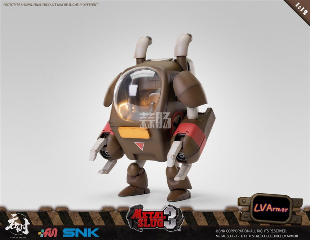 吞時工作室推出《合金彈頭3》重力機甲 1/12可動機甲