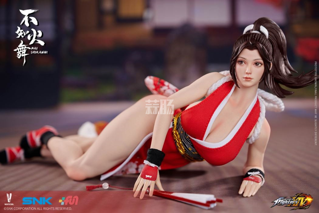 威酷模玩推出《拳皇14》不知火舞 1/6可動(dòng)人偶