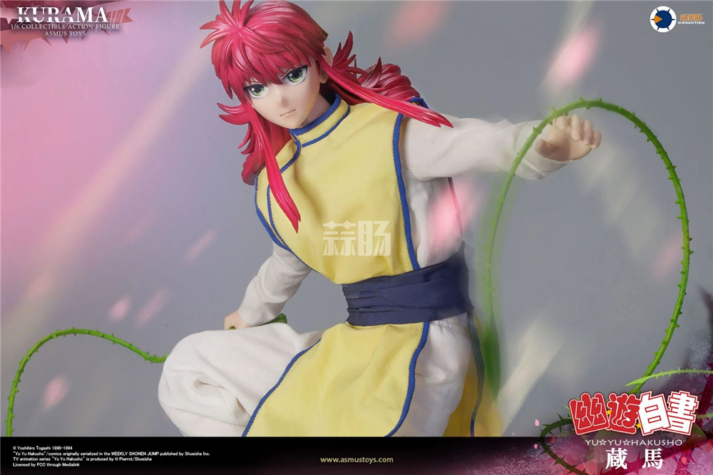 A *** us Toys推出《幽游白書》藏馬 1/6可動人偶