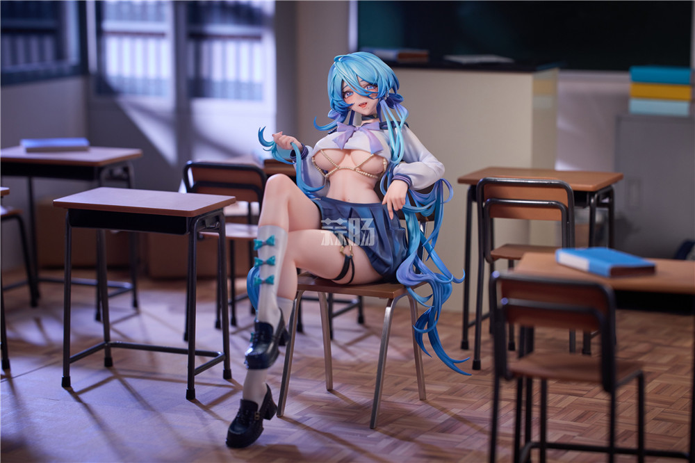 Hobby·sakura推出畫師兔扎特原創角色“社團活動 綾櫻結月”1/7手辦