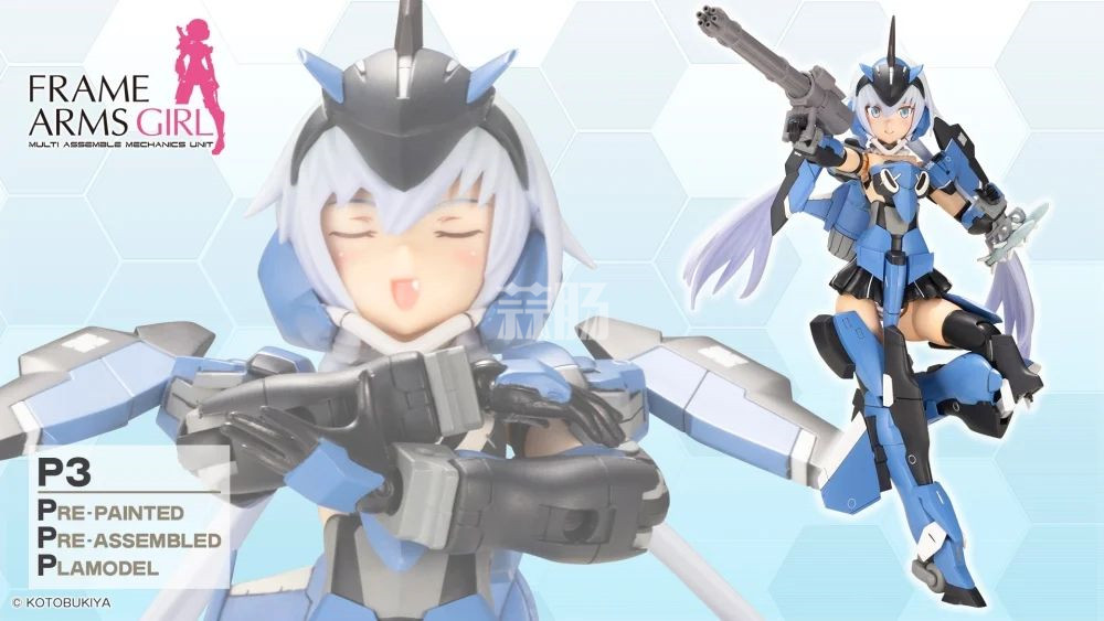 壽屋推出P3機甲少女“短劍”拼裝模型