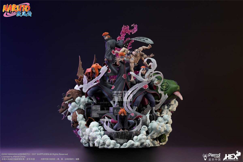 Hex Collectibles推出《火影忍者：疾風(fēng)傳》佩恩六道 1/8雕像