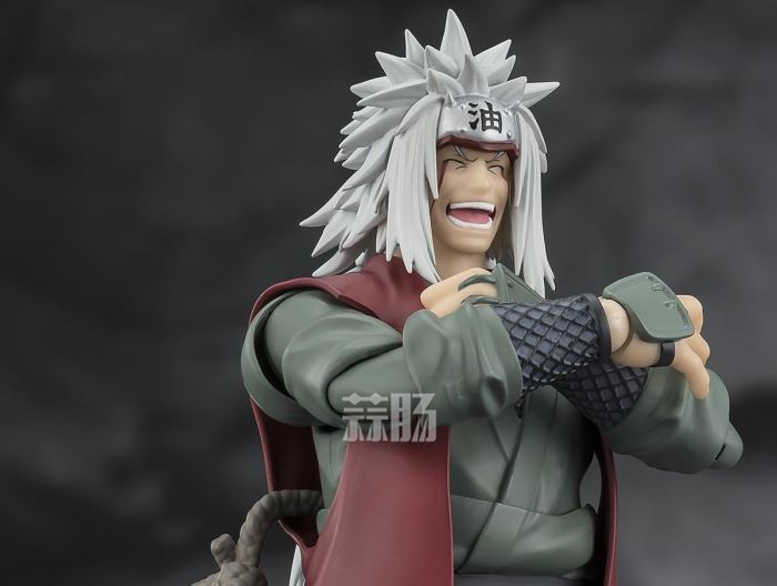 萬代推出SHF《火影忍者》自來也 仙人模式Ver.可動人偶