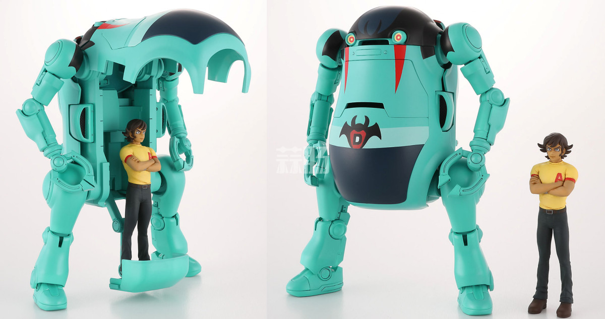 長谷川推出20機(jī)動機(jī)器人WeGo 惡魔人+不動明 1/12拼裝模型