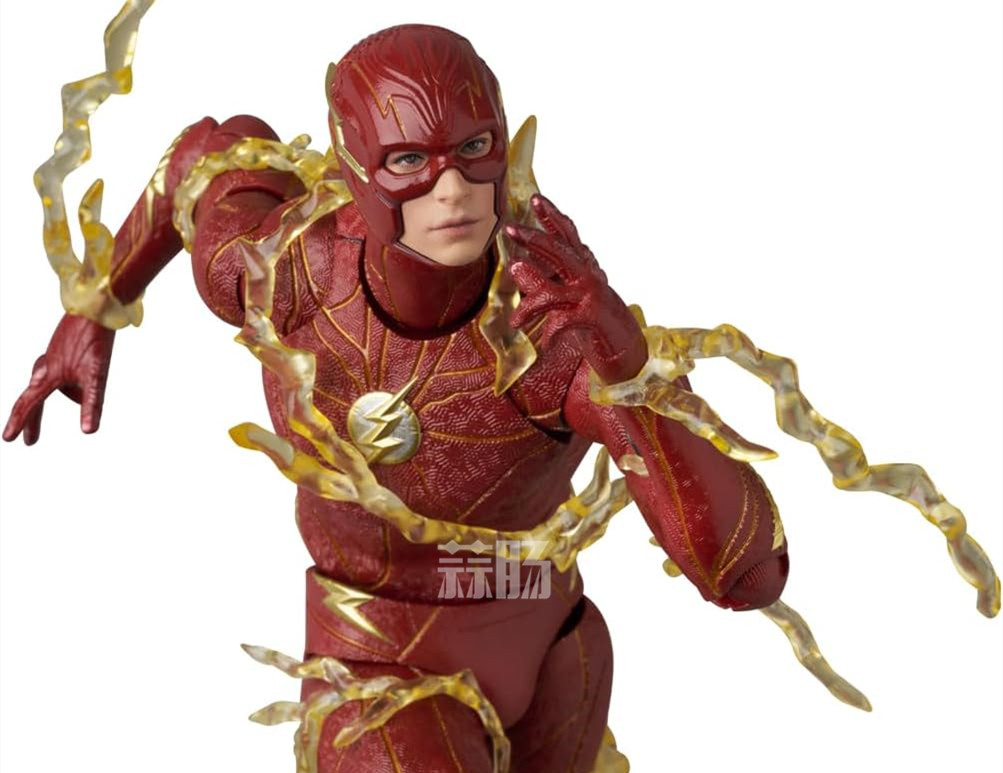 MEDICOM TOY推出MAFEX《閃電俠(2023)》閃電俠 可動人偶