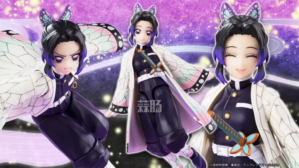 萬(wàn)代推出SHF《鬼滅之刃》蝴蝶忍 可動(dòng)人偶